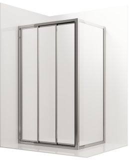 Душевой уголок Ambassador Forsa 17021104NX-100NX 130x100см хром/прозрачное